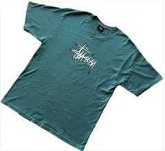 STUSSY 点描グラフィックロゴ Teeのサムネイル