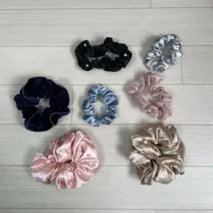 【お得】ヘアシュシュ7個セット