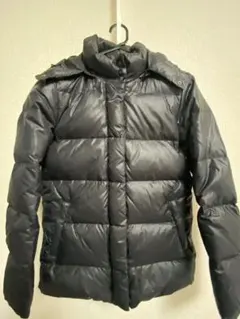 美品★ダウンジャケット　ブラック　レディースM
