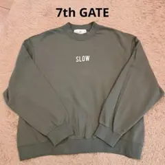 7th GATE オーバーサイズスウェット♡クルーネック トレーナー
