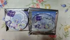 むにゅぐるみ　サンリオ　アクスタ　缶バッジ　　ばつ丸&サム&ペックル　2点セット