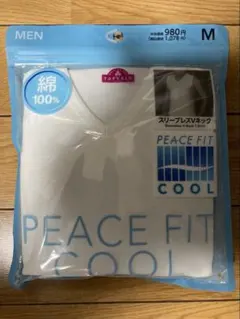 TOPVALU PEACE FIT COOL スリーブレスVネック M
