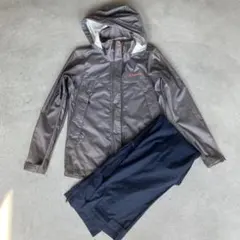 コロンビア　レインウェア上下セット　レディースS