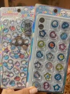 あわわちゃん 光るシール 2シートセット