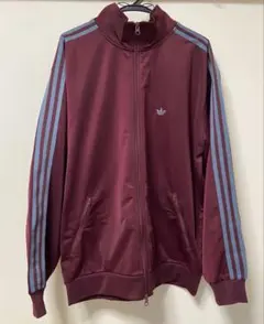 adidas トラックジャケット ベッケンバウアー　マルーン XL