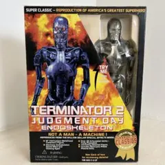 メディコムトイ ターミネー T-800 ブリキのゼンマイ歩行フィギュア　開封済み ターミネーター2 T-800 ブリキ玩具 歩行 ゼンマイ メディコムトイ