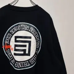 海外限定 トレーナー 刺繍 ワールドツアー 裏起毛 エスダブル XXL