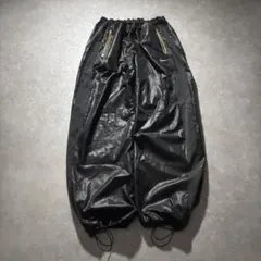 OLD NIKE nylon wide track pants y2k