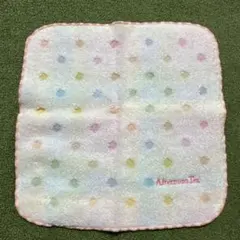 Afternoon Tea 桜の花柄タオルハンカチ