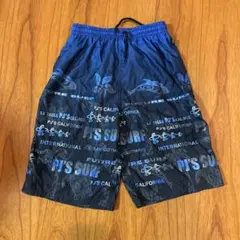 PJ's Surf サーフパンツ 160サイズ 青/黒