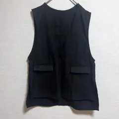 ciaopanic　チャオパニック　Vネックベスト　黒