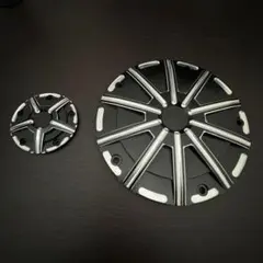 ハーレー ダービーカバー タイミングカバー アルミビレット ブラック