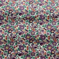 2026Sale!　ベージュ　パープル系　1ｍ～　リバティ　タナローン