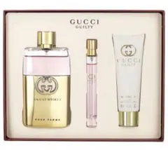 GUCCI GUILTY ギフトセット 香水＋ボディローション＋ミニスプレーのサムネイル