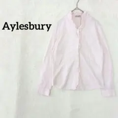 アリスバーリー 長袖シャツ ブラウス ピンク フリル付き サイズ11