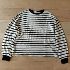 ZARA　ボーダー　 長袖カットソー 11-12歳　150