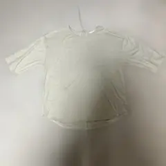 美品アーバンリサーチ ベージュ 半袖 Tシャツ V字開き