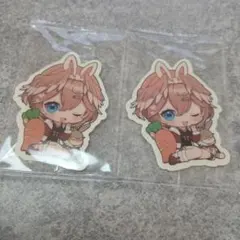 ホロライブ ぺこら特製 兎田液ゼリー　鷹嶺ルイ　ステッカー　シール　2枚セット