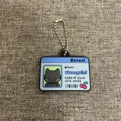 zeroni IDカード風ラバーチャーム ウンニニ　zb1 キムジウン　グッズ