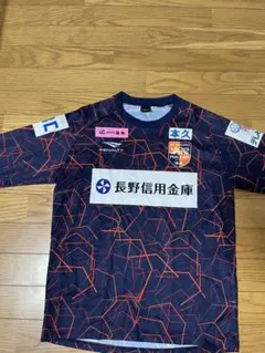 AC長野パルセイロサッカートレーニングウェア M ネイビーオレンジ