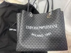 EMPORIO ARMANI アルマーニ　オールオーバーイーグルショッパーバッグのサムネイル