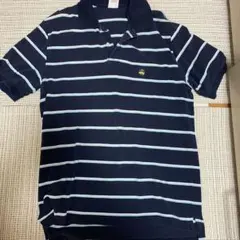 Brooks Brothers ポロシャツ M ネイビー ストライプ