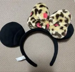 東京ディズニーリゾート　ミニー　ヒョウ柄カチューシャ　ディズニーランド