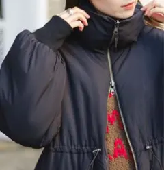 Kastane キャンディスリーブリバーシブルコート