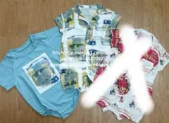 BREEZE ブリーズ ディズニー バンビ 半袖ロンパース 2点セット 80