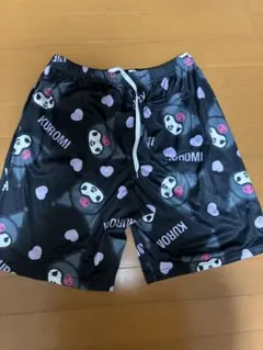 クロミ ショートパンツ 総柄 Mサイズ黒