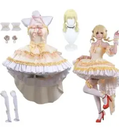 魔法少女まどか☆マギカ 巴マミ コスプレ衣装 ウィッグ追加可