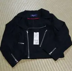 新品 コムサフィユ ライダースジャケット 150のサムネイル