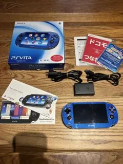 【美品】PSVita PCH-1100AB04 サファイアブルー
