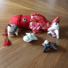 専用ページですちりめん細工「出目金」2匹セット ちりめん細工「金魚」2匹セット② - メルカリ