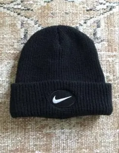 90s nike 刺繍ワッペン　ニットキャップ　テック系　菅田将暉