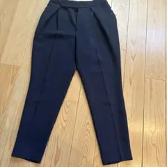 ADORE ネイビー スラックス ゴムウエスト　サイズ-36