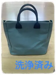 SAZABYトートバッグデニム風　洗浄済み