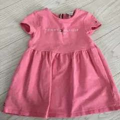 TOMMY HILFIGER ピンク ワンピース 80