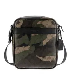 COACH ショルダーバッグ①★コーチ 迷彩 カモフラージュ F55913