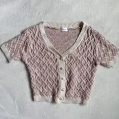 Darich♡ダーリッチ ショート丈カーディガン ピンク 美品