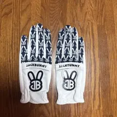 新品Jack Bunny!! ゴルフグローブ 両手用 Mサイズのサムネイル