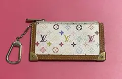 LouisVuittonルイヴィトン ポシェットクレ コインケース マルチカラー