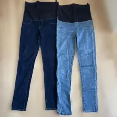 ユニクロマタニティデニム 2色セット