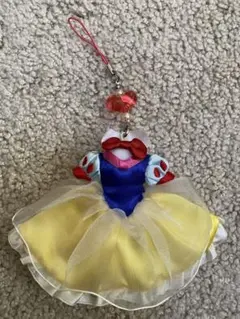 白雪姫　ストラップ　ディズニー　携帯クリーナー