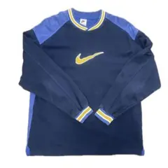 Nike ネイビー/ブルー トレーナー