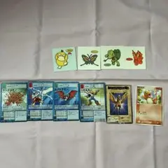 ポケモンカード6枚とシール4枚セット