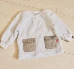 断捨離中◎ EDWIN 長袖トレーナー ボアトレーナー 子ども服 90cm