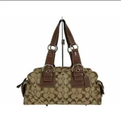 美品　COACH　ハンドバッグ　ミニボストン　Y2K