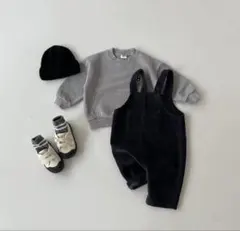 コーデュロイサロペット　オーバーオール　80