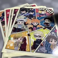 ハイキュー!! クリアファイル 、シールセット